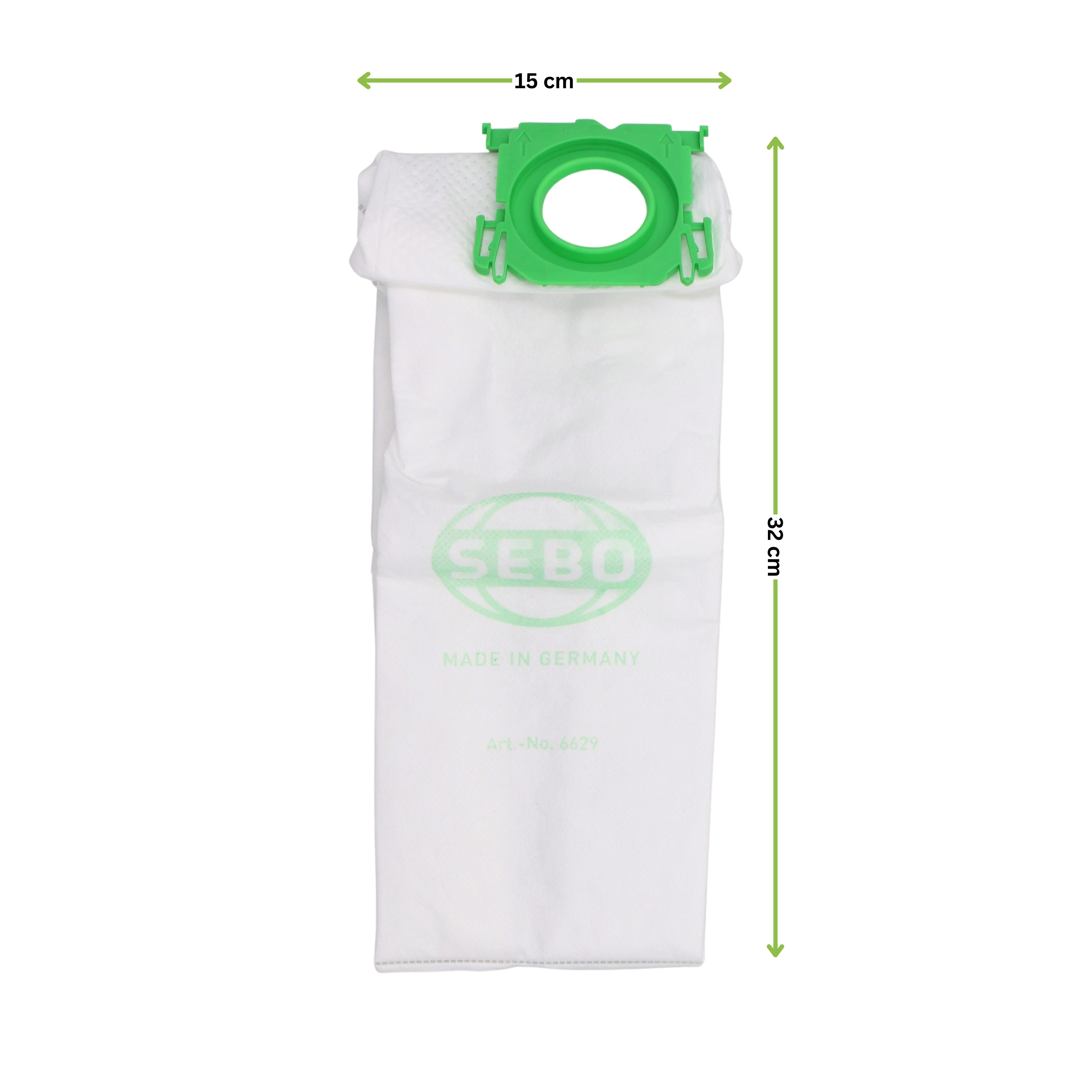 8 original Sebo K Staubsaugerbeutel - Sebo Filterbox 6629ER