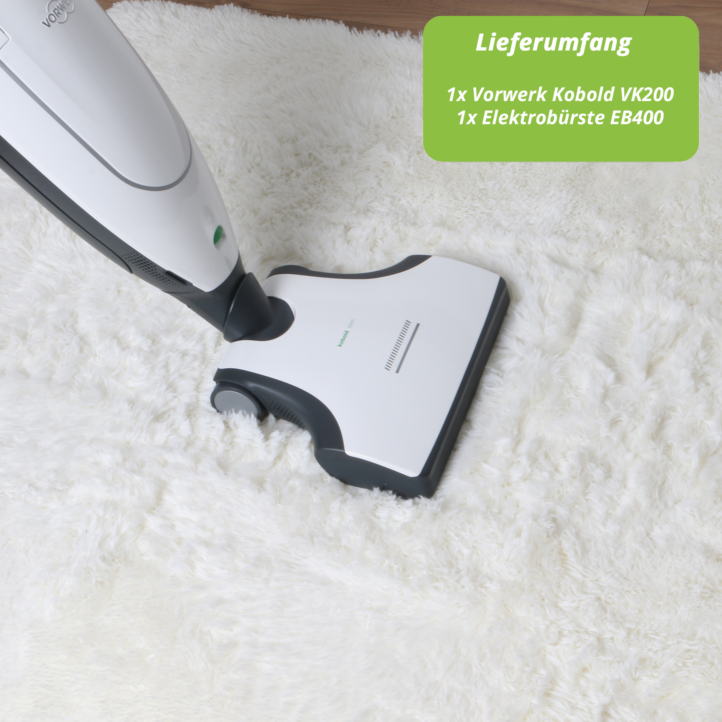 Vorwerk Kobold VK 200 + EB 400 Vorführgerät