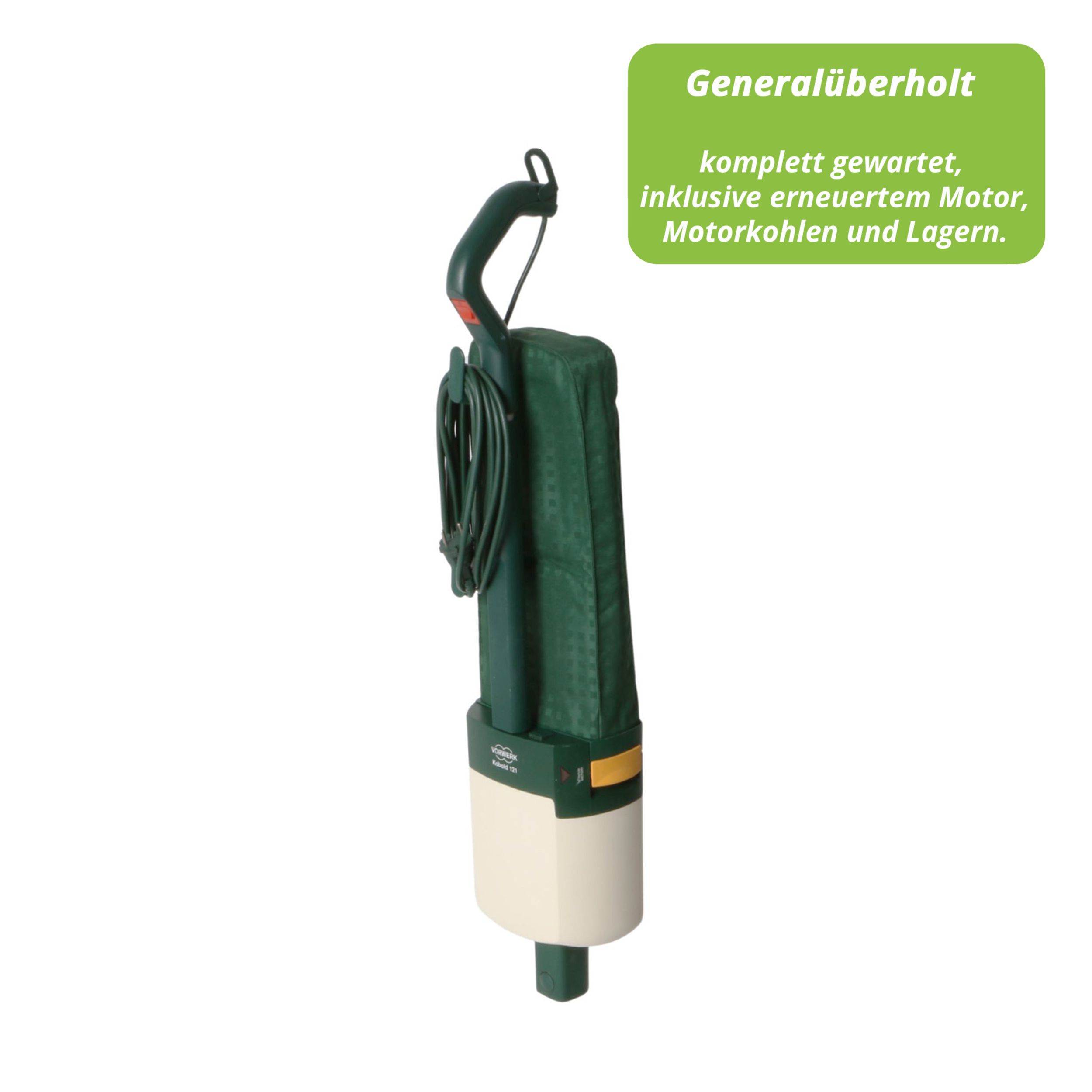 Vorwerk Kobold 121 Grundgerät (ohne Bürste) komplett überarbeitet