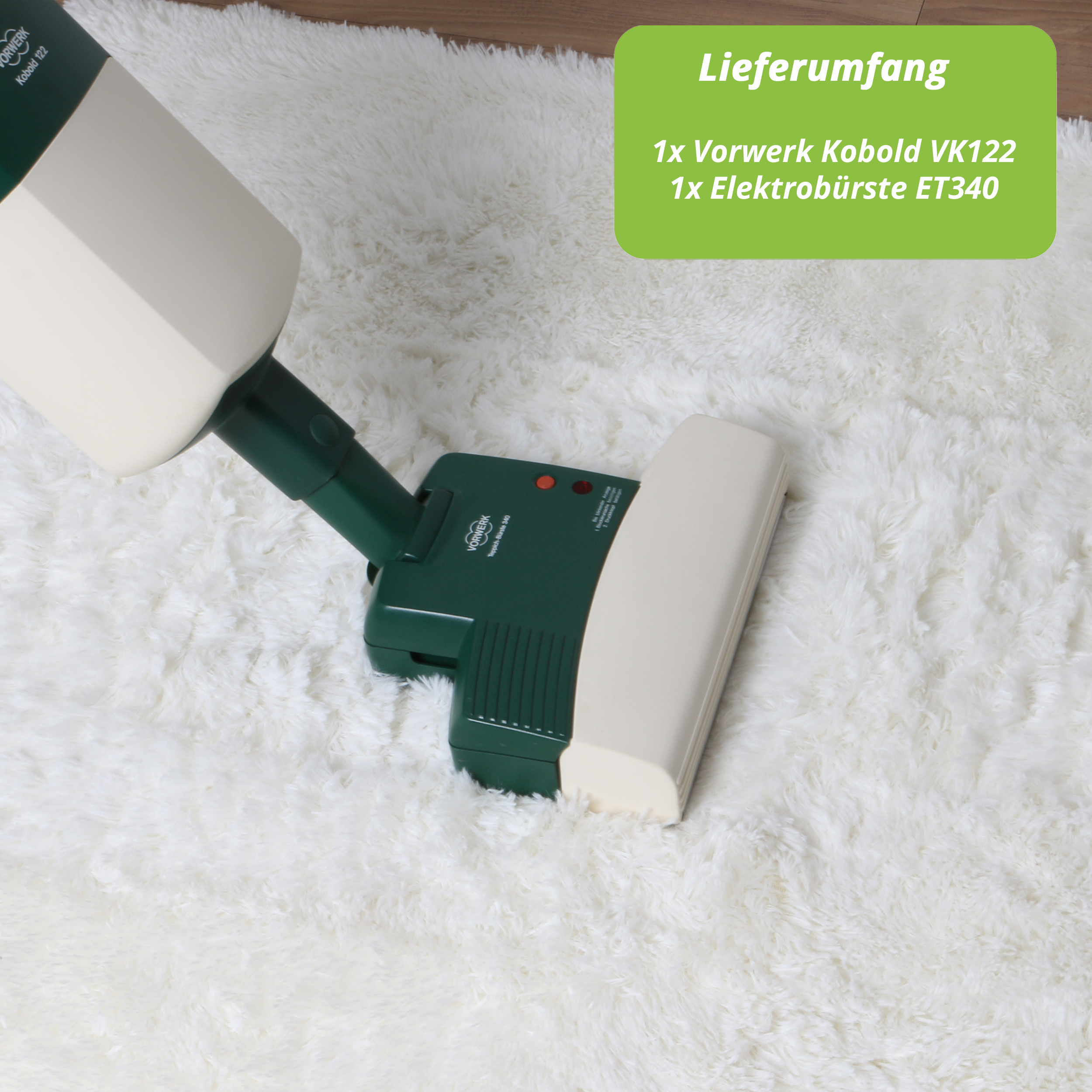 Vorwerk Kobold 122 + ET 340 Generalüberholt mit Garantie
