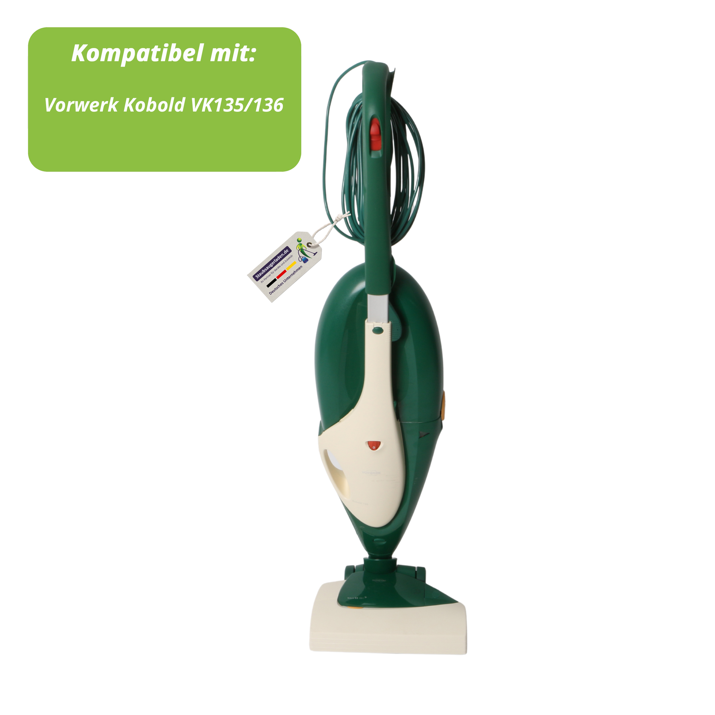 Kabel Stromkabel für Vorwerk Kobold 135 136 VK135 VK136 - Länge 7m