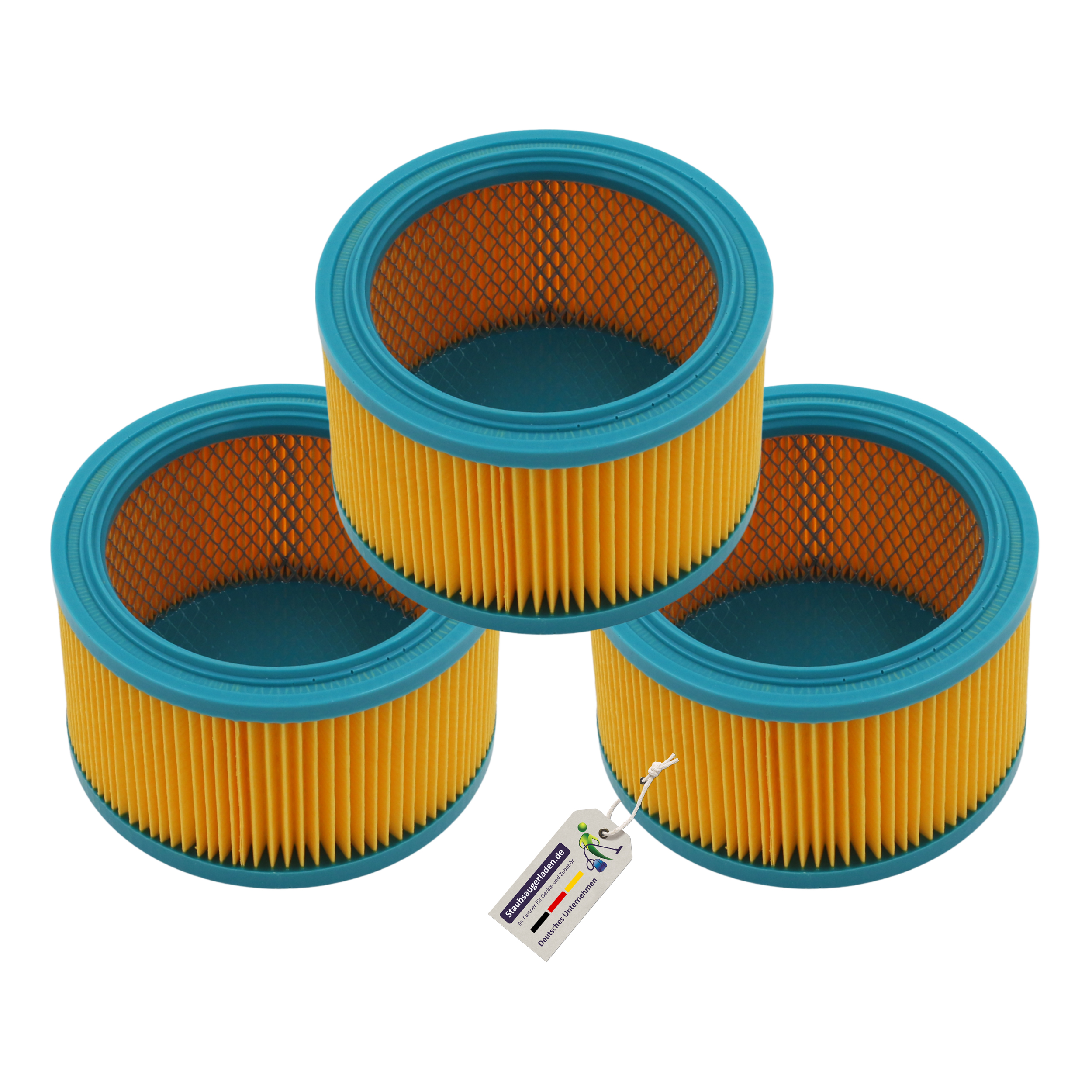 3 Hochwertige Lamellenfilter passend für Wetrok Monovac & Durovac 6 Plus Modelle