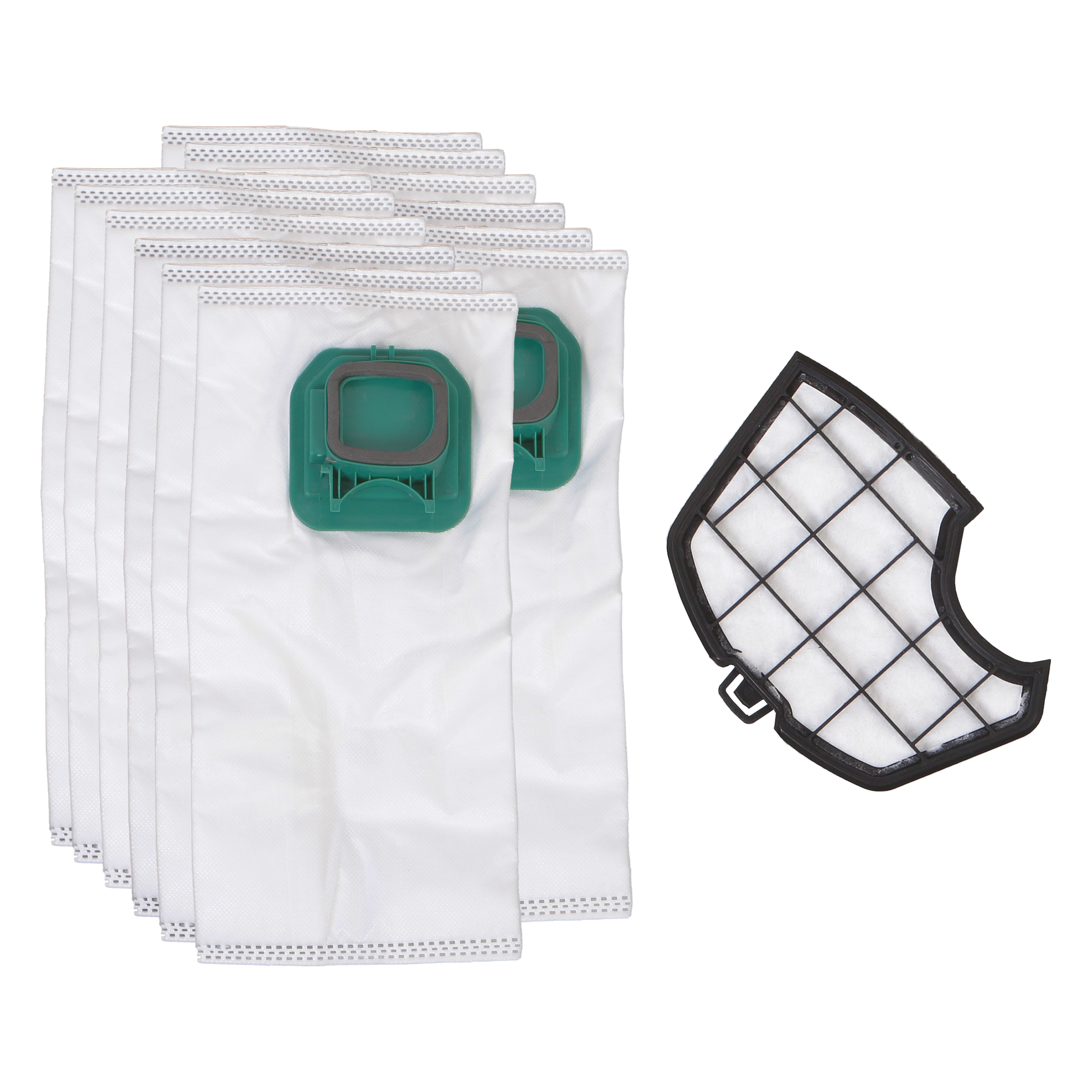 Sparset für Vorwerk Kobold VK 140 und 150 - 12 Staubbeutel + Filter