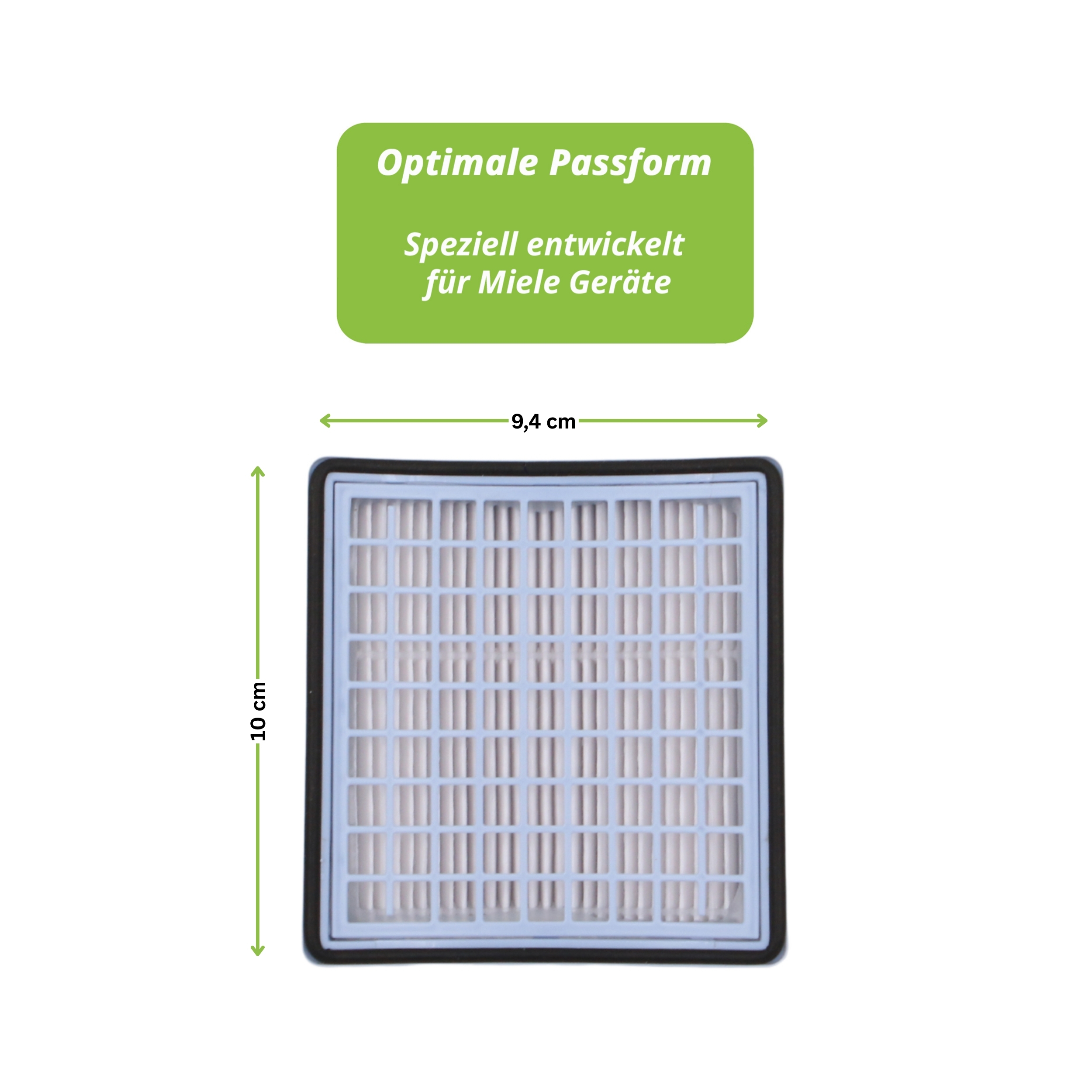 3 HEPA-Filter passend für Miele S140 S150 S160 S170 S180 S190 S195 Serien, Swing H1 (Ersatz für SF-H10 )