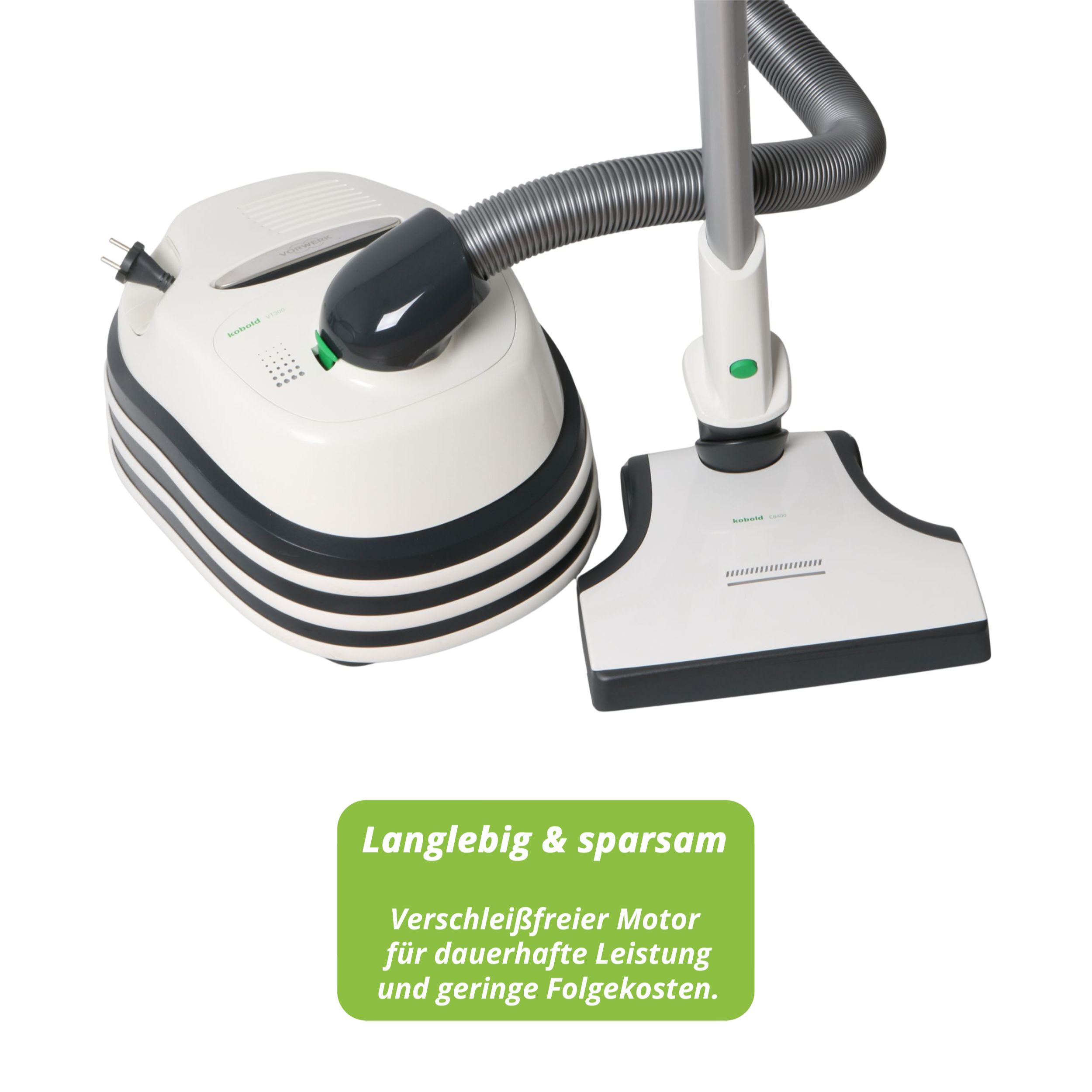 Vorwerk Kobold Tiger VT300 + EB 400 Vorführgerät