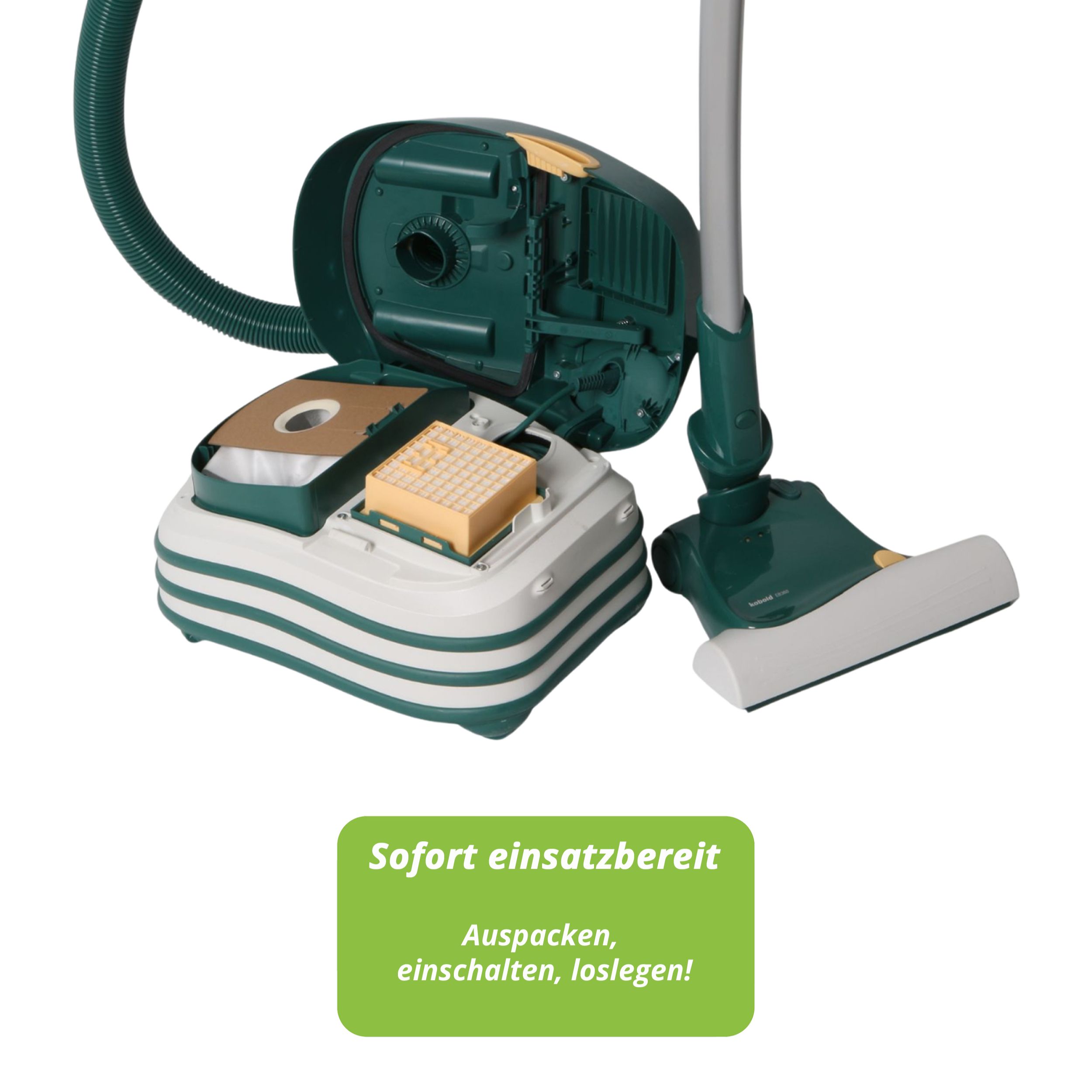 Vorwerk Tiger 260 + EB 360 Vorführgerät