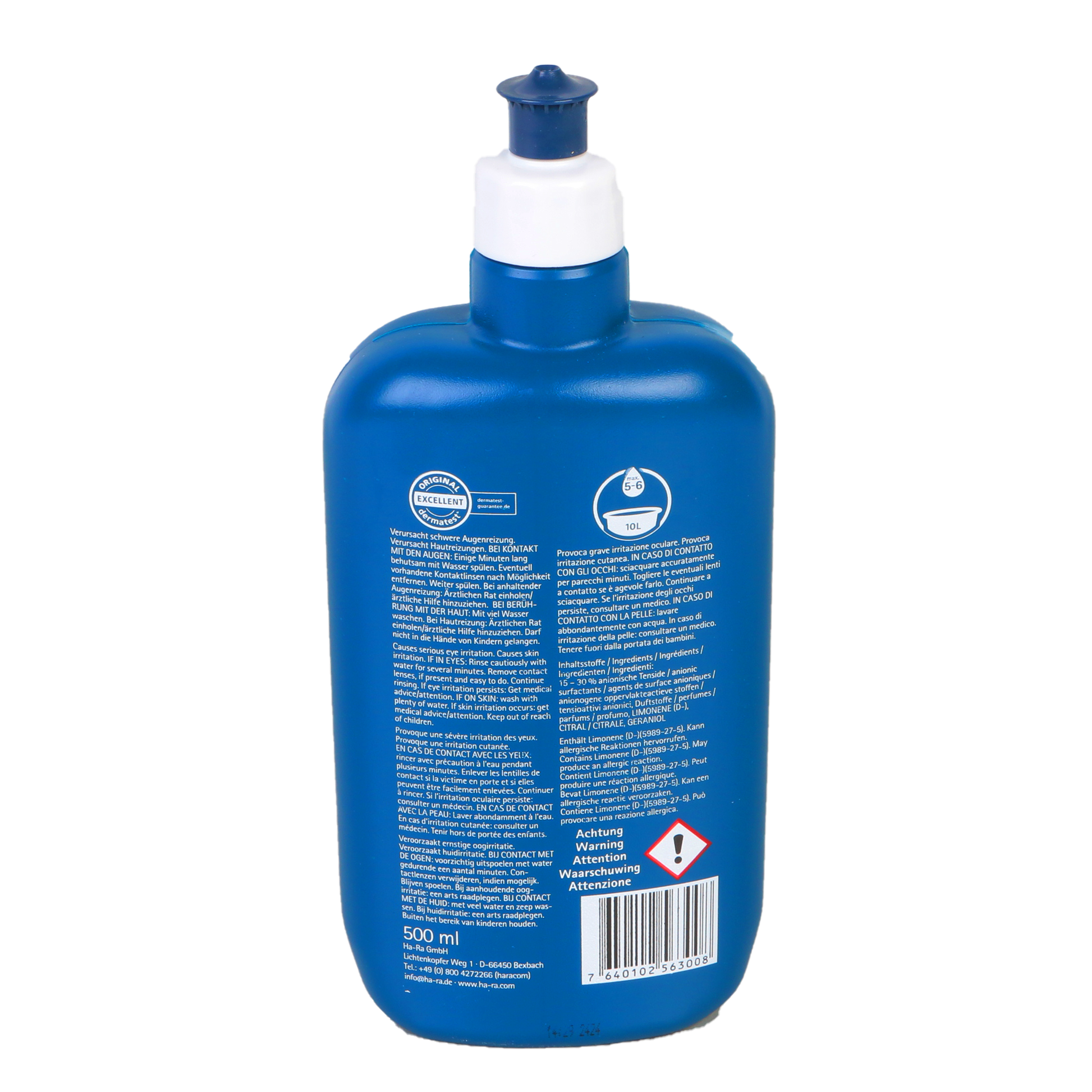 Original Ha-Ra Reinigungsmittel Konzentrat 500 ml - Effektiv und ergiebig