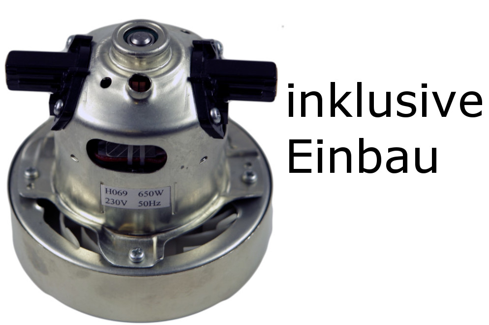 Motor geeignet für Vorwerk Kobold 130, 131 inkl. Einbau