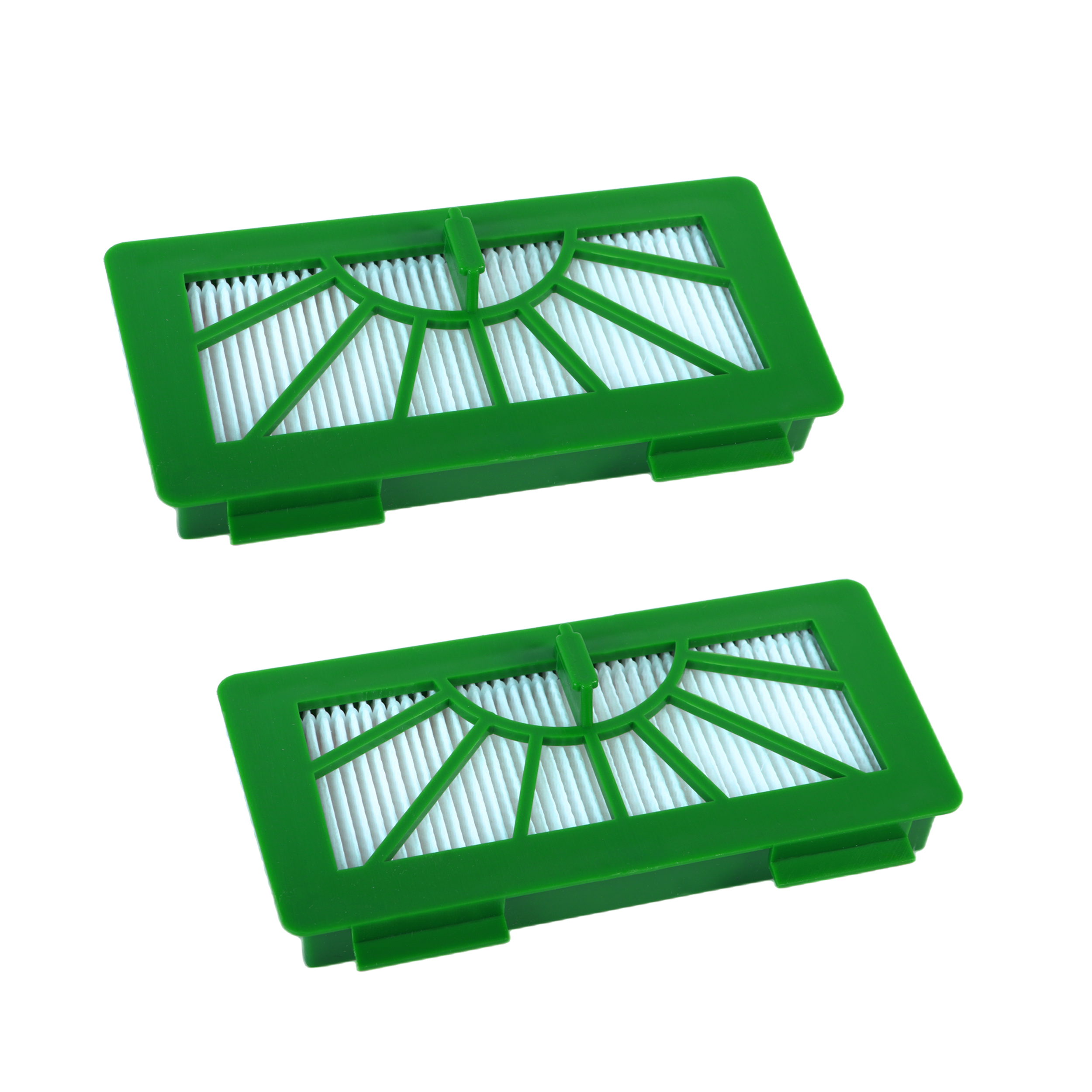 Sparset - 2 x Hepa Filter + 2 x Eckbürste für Vorwerk VR 200, VR 300