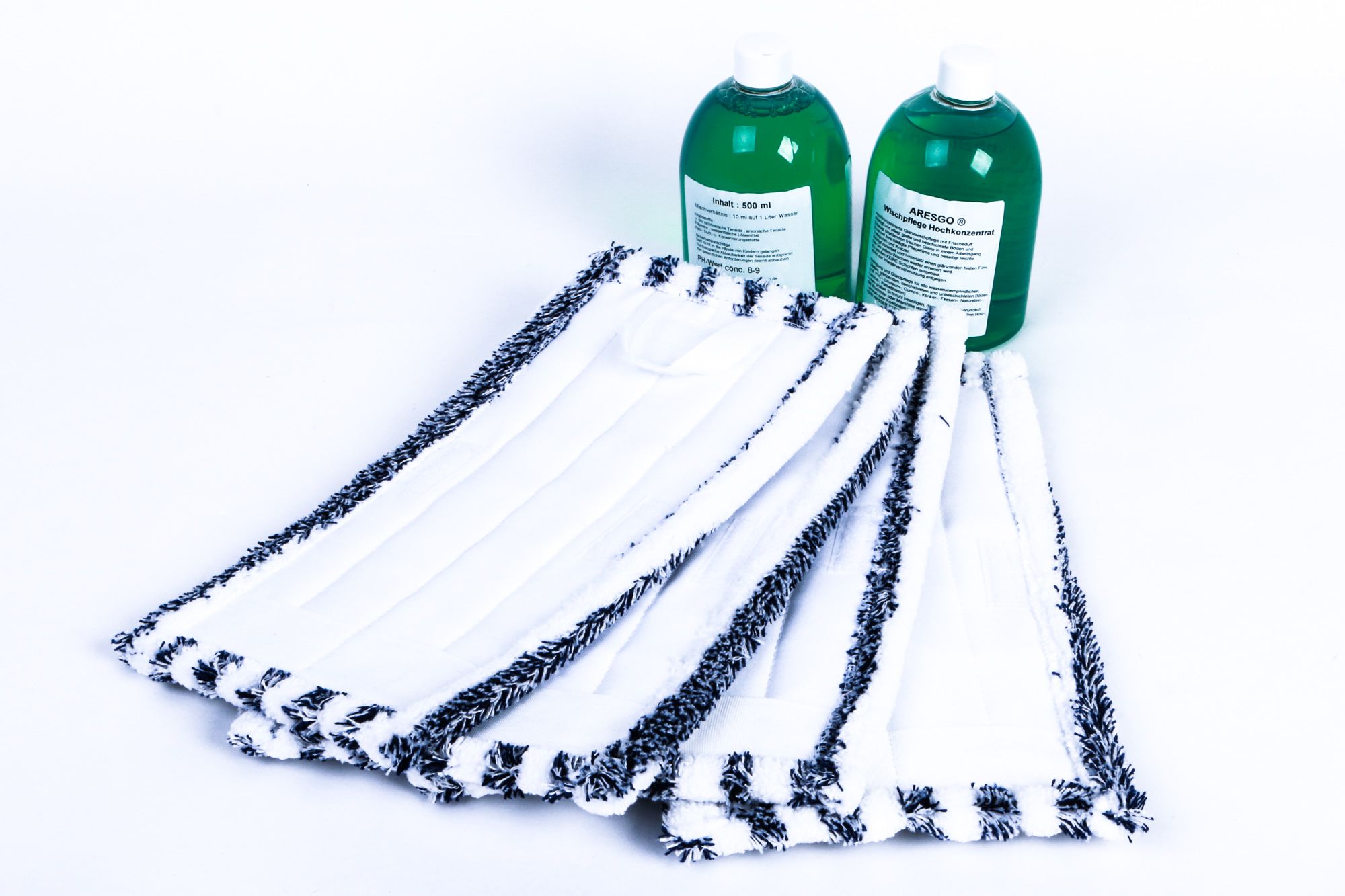 4 Reinigungstücher und 2x Reinigungskonzentrat für Vorwerk SP 520 und SP 530
