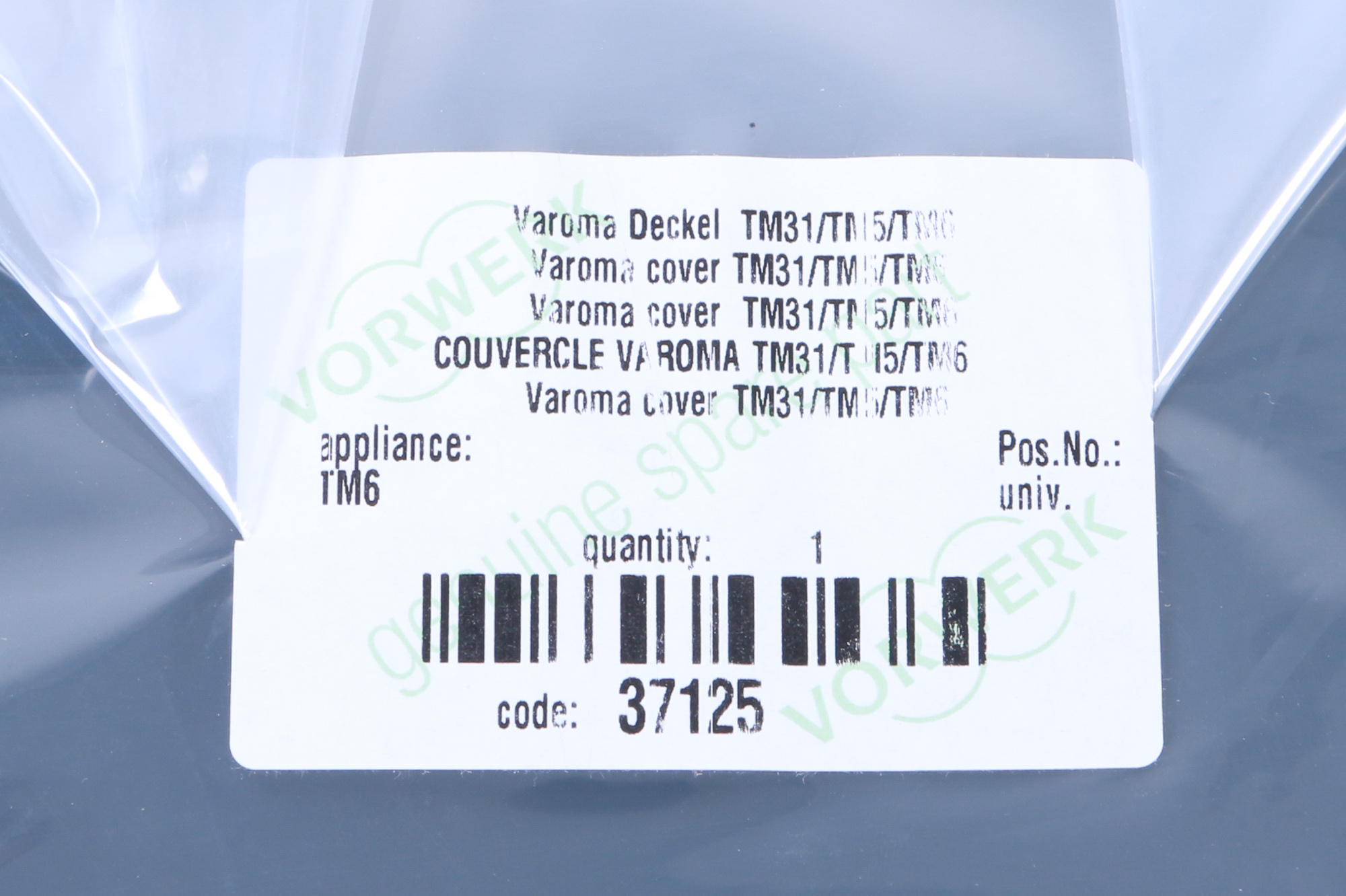 Original Varoma Deckel für Vorwerk Thermomix TM31 TM5 TM6 und Bimby TM31 TM5 TM6