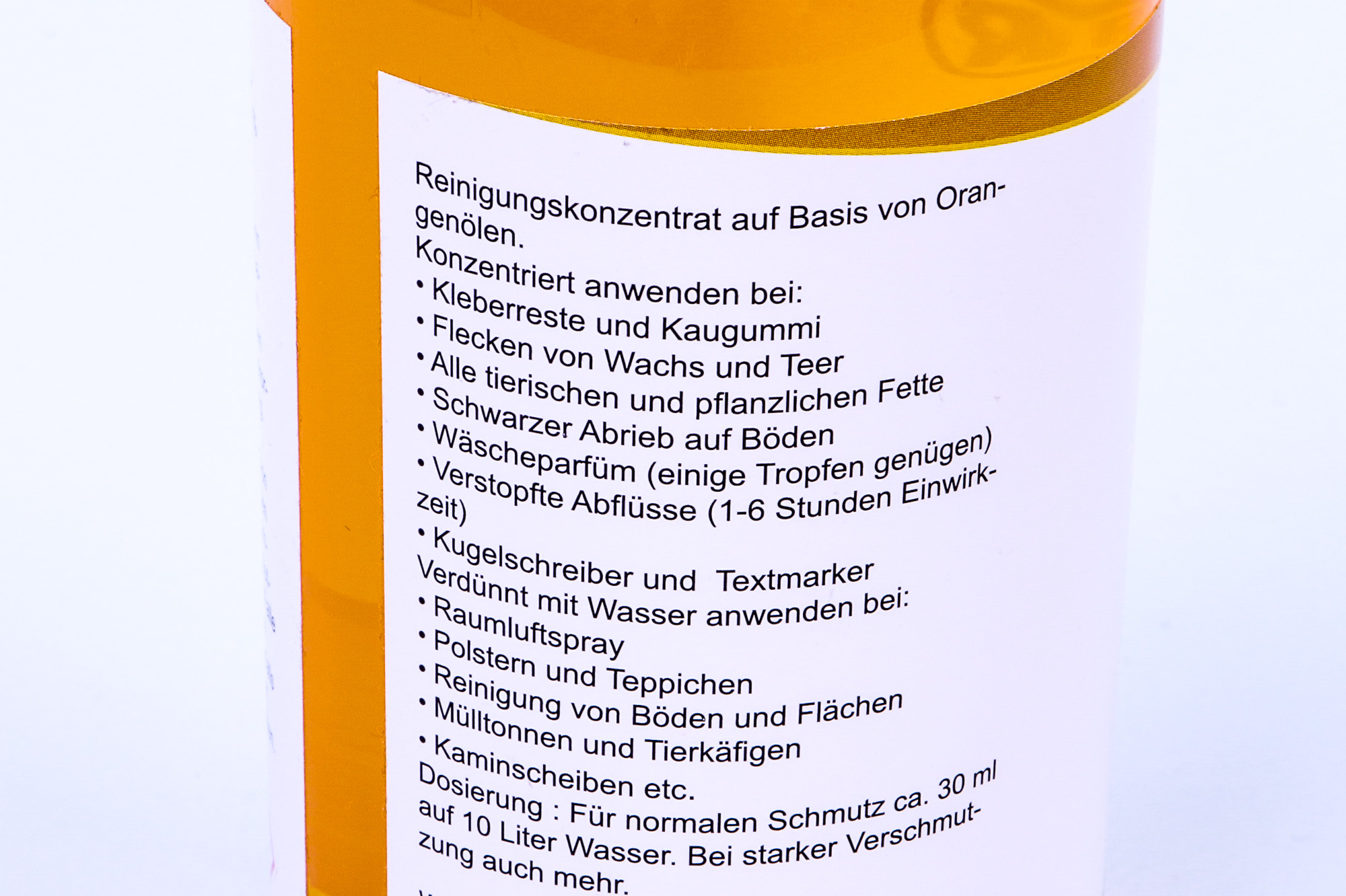 Orangenreiniger Konzentrat 500 ml