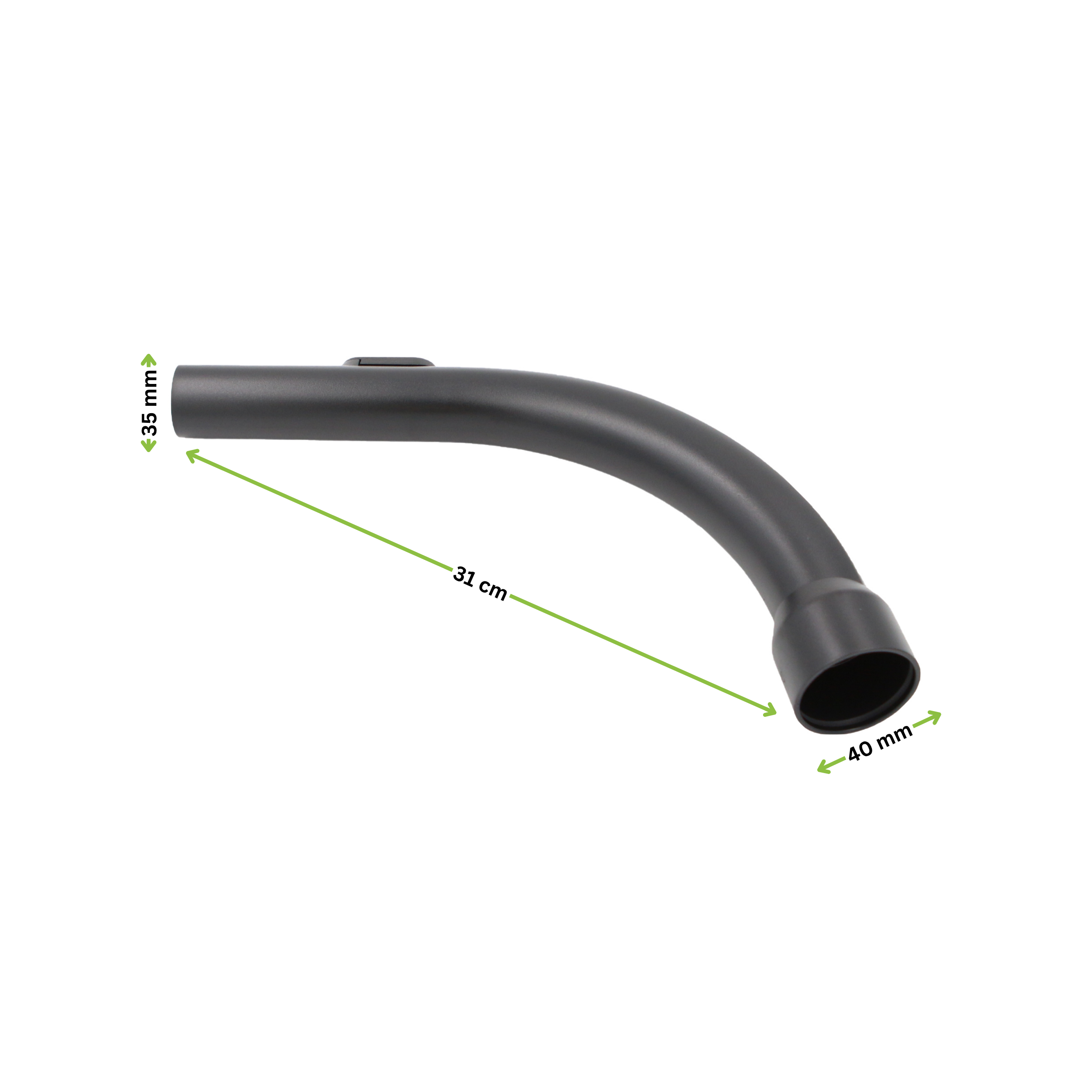 Staubsauger Handgriff 35 mm für Miele Bodenstaubsauger ab Baujahr 2002