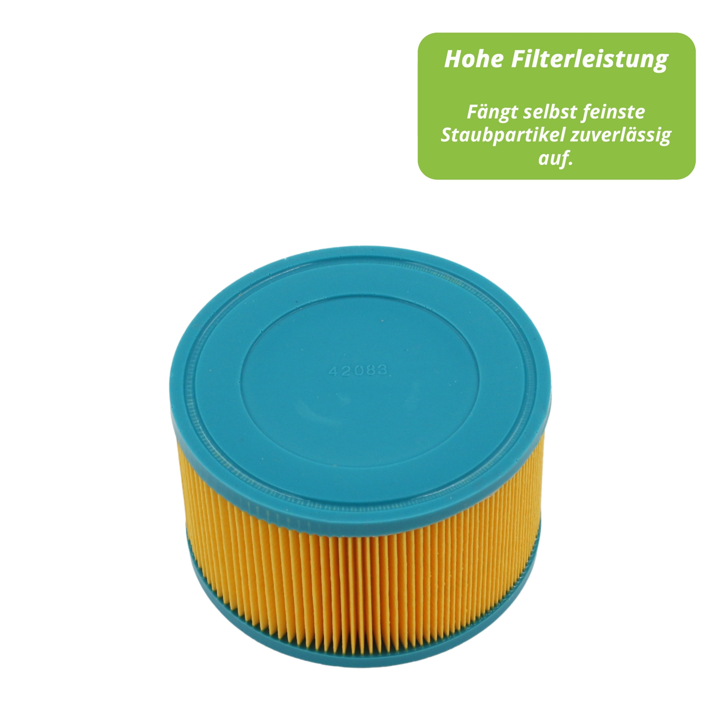 2 hochwertige Filterpatronen passend für Wetrok Monovac & Durovac 6/11, Filter