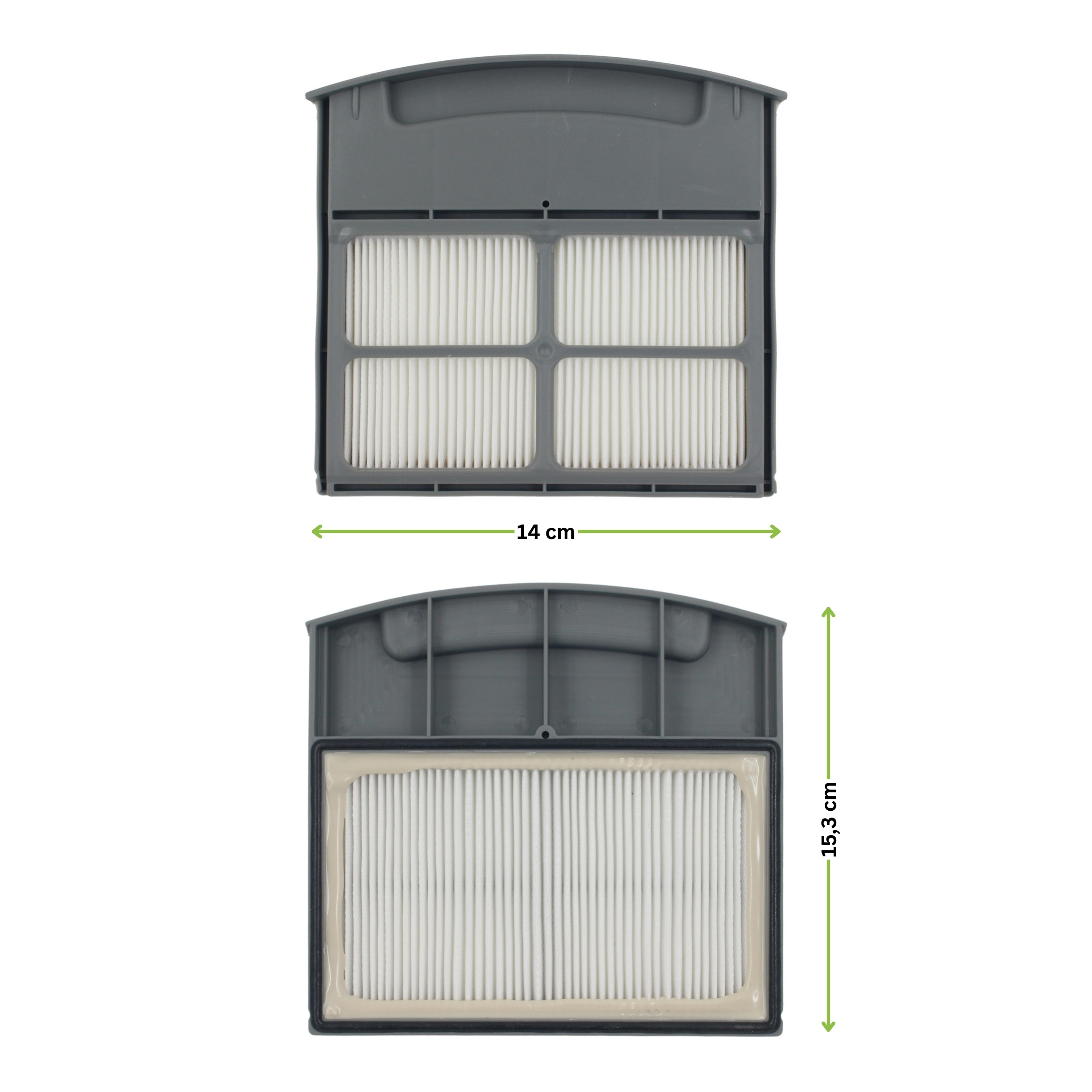 3 hochwertige HEPA-Filter passend für Wetrok Monovac 6/11, Duomatic 50/60