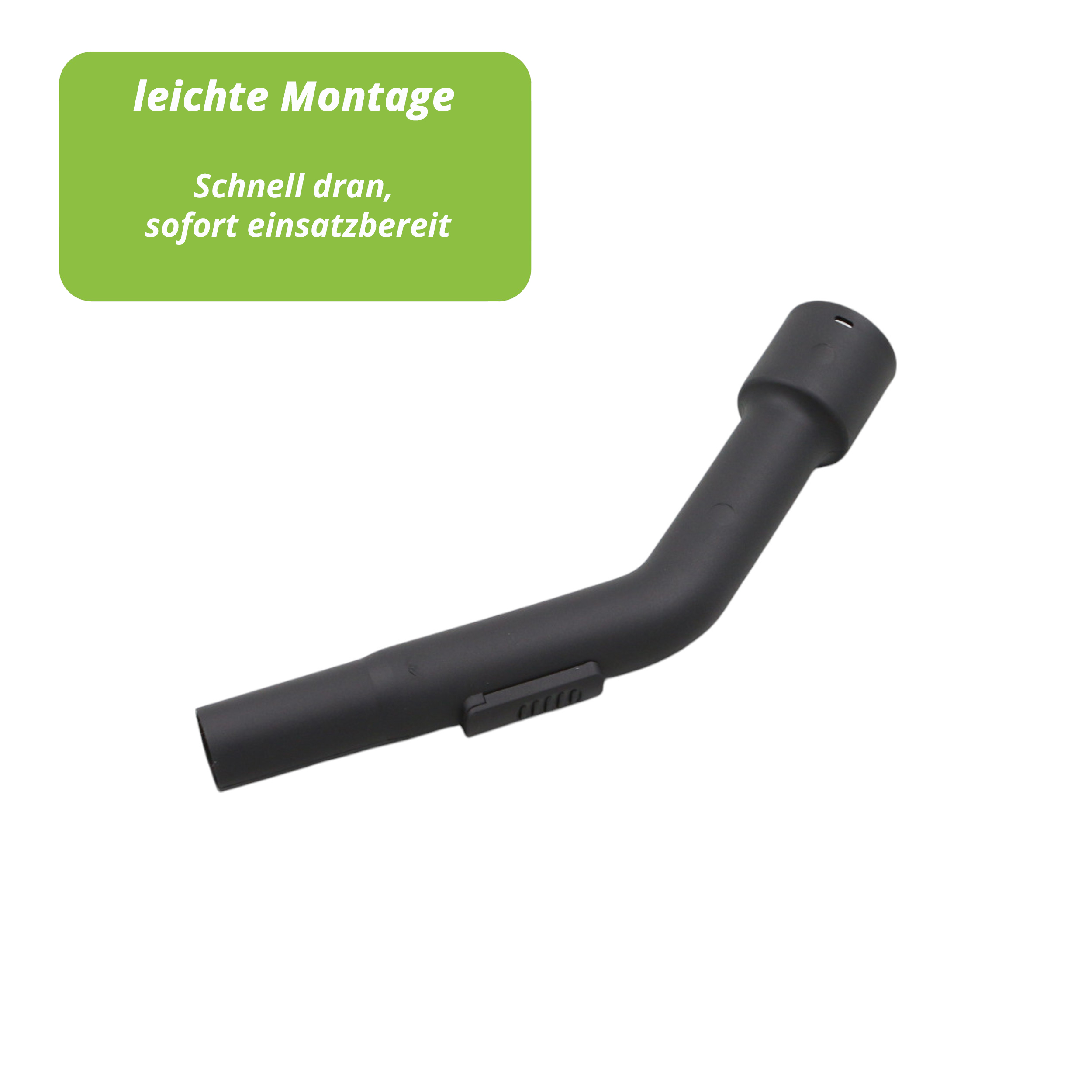 Stabiler Staubsauger Handgriff - Handrohr 32 mm - Universal für alle Marken