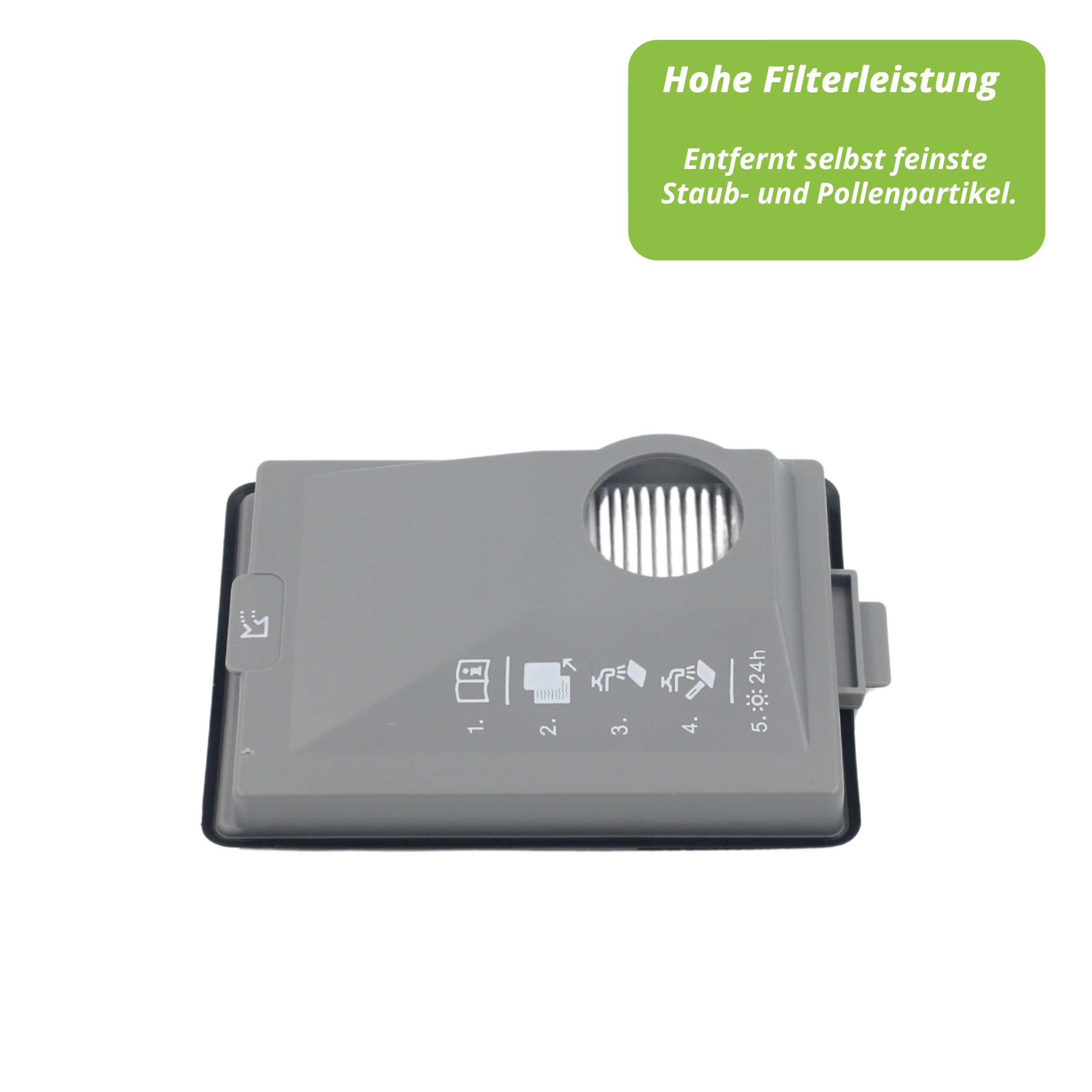 Hochwertiger Filter, Feinstaubfilter passend für Miele Boost CX1 Serie