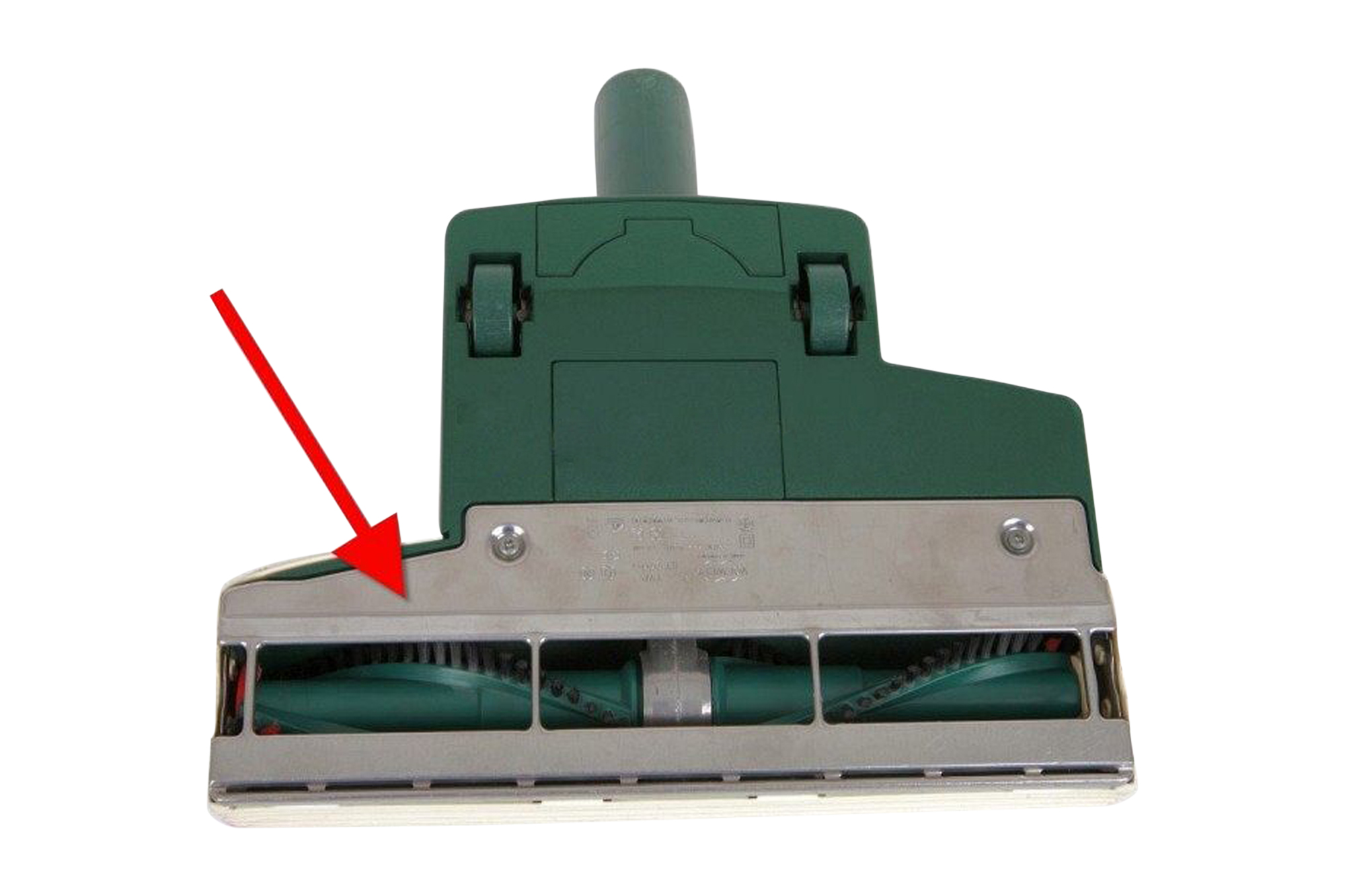 Stabiles Blech, Bodenblech, Gleitsohle für Vorwerk Teppichbürste ET340