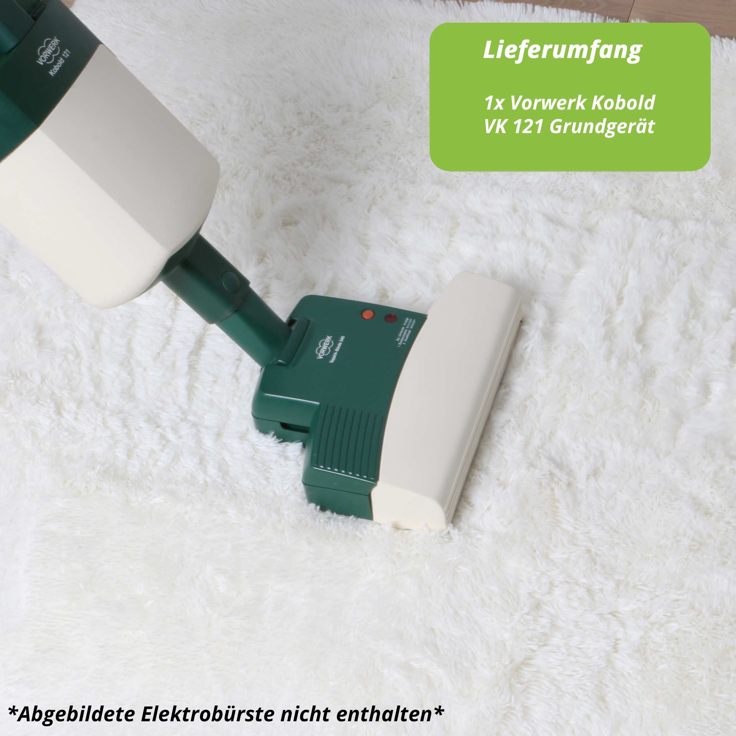 Vorwerk Kobold 121 Grundgerät (ohne Bürste) komplett überarbeitet