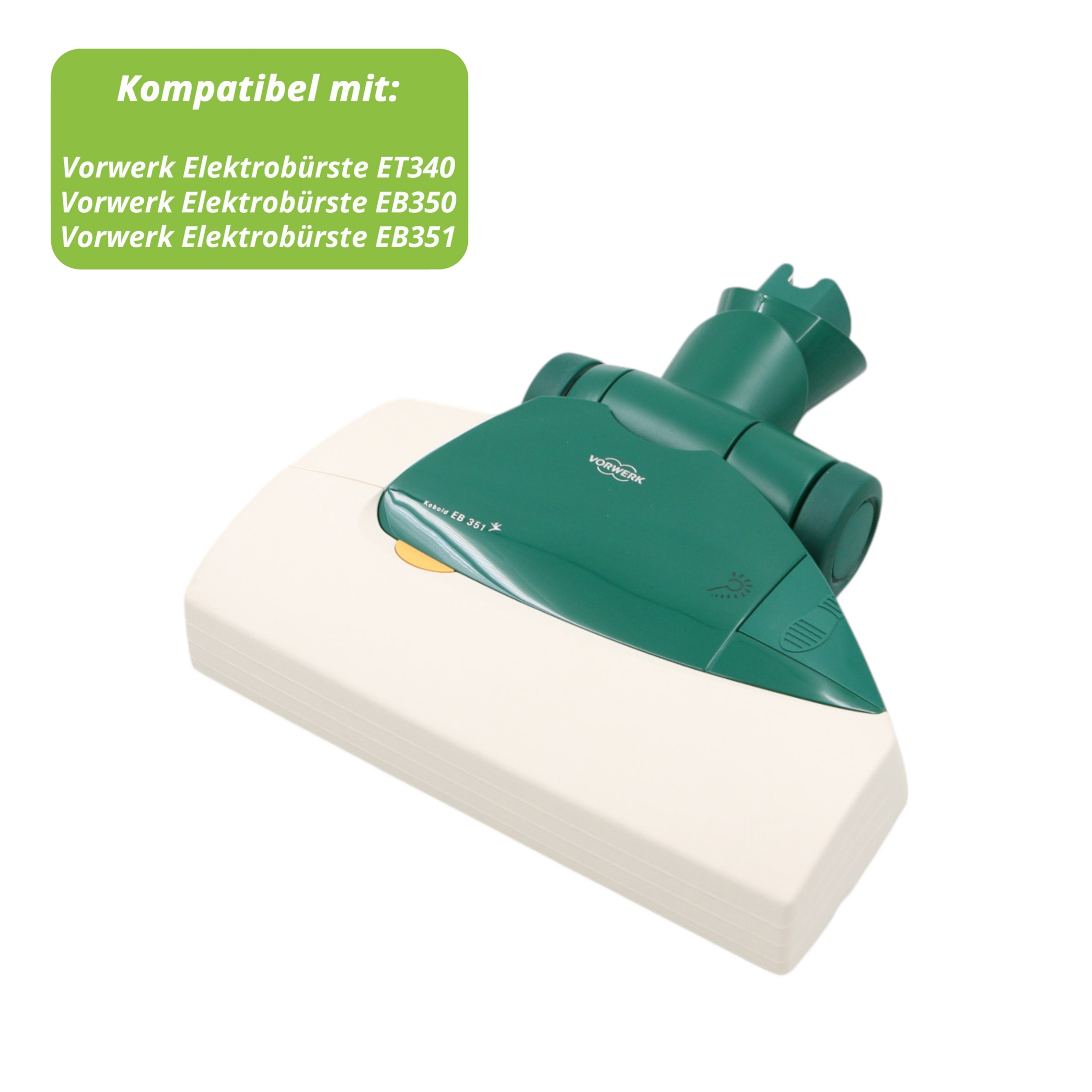 Ersatzbürsten Bürsten Rundbürsten Walzen für Vorwerk ET 340, EB 350 351 - Made in Germany