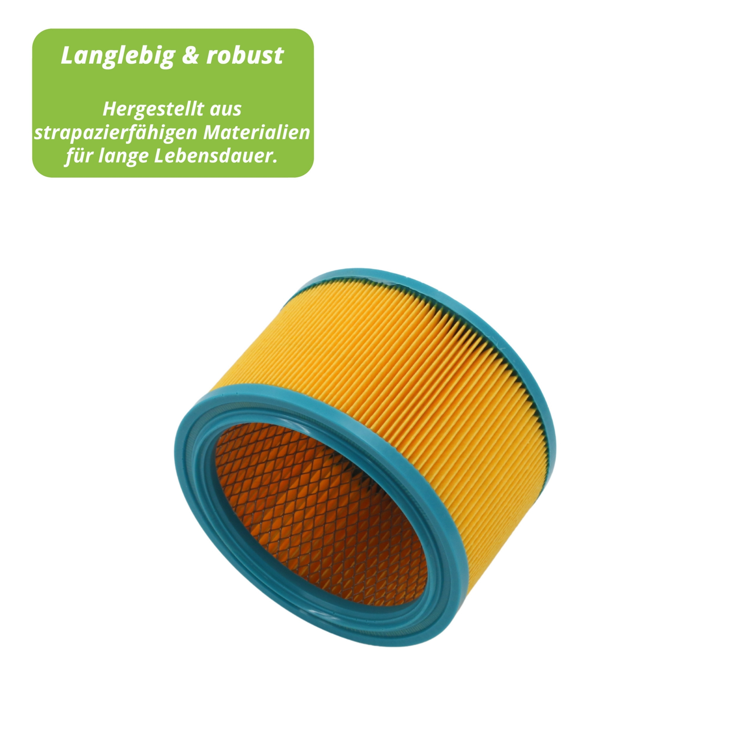 2 hochwertige Filterpatronen passend für Wetrok Monovac & Durovac 6/11, Filter