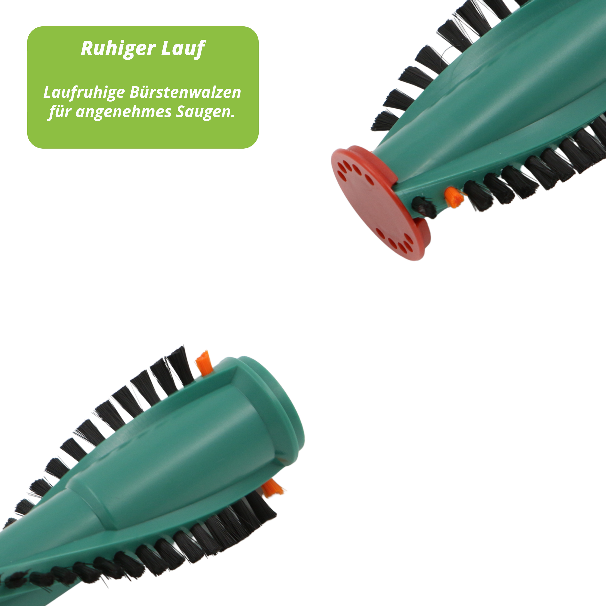 Ersatzbürsten Bürsten Rundbürsten Walzen für Vorwerk ET 340, EB 350 351 - Made in Germany