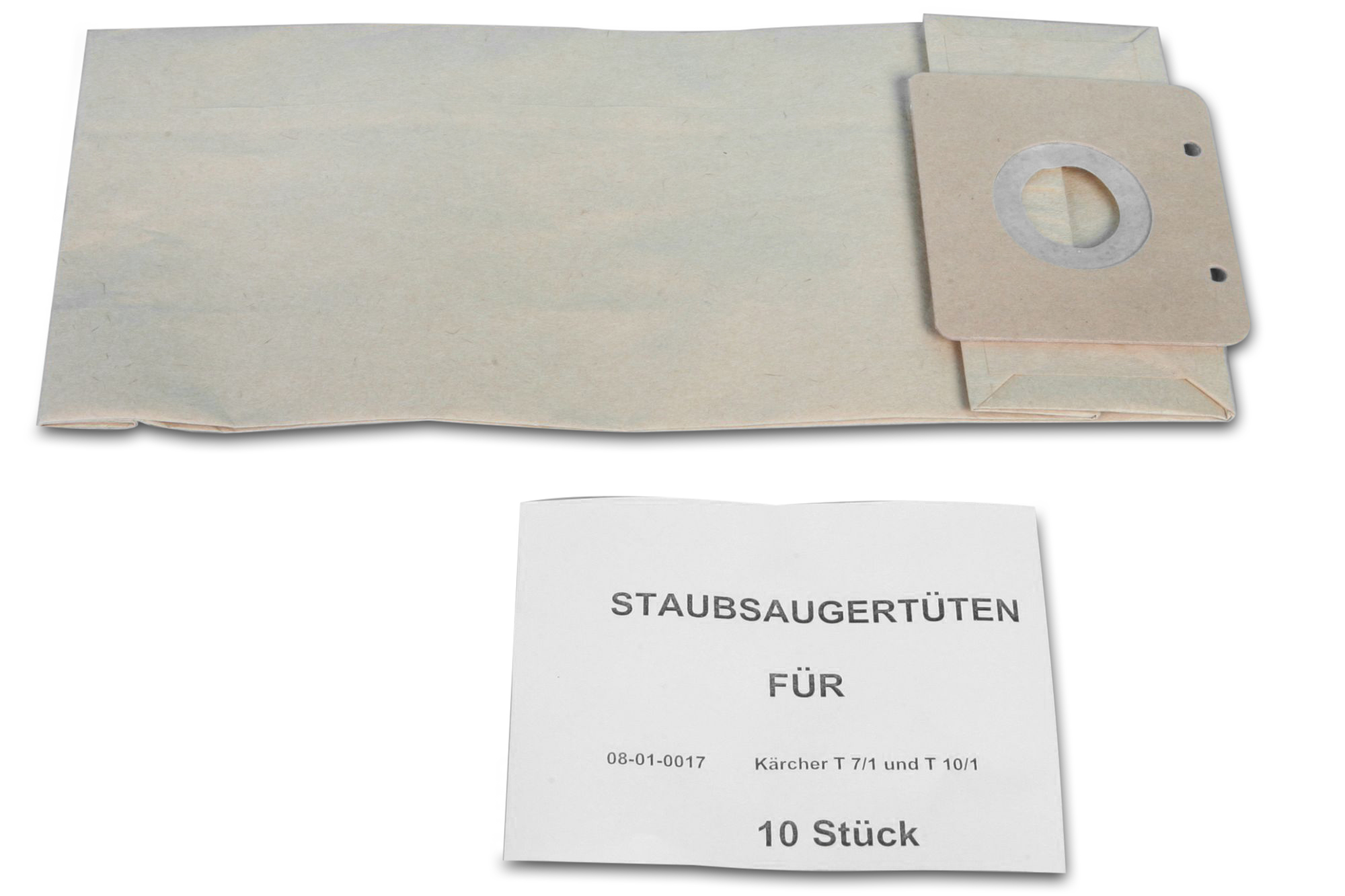 10 Staubsaugerbeutel passend für Kärcher T7/1, T9/1, T10/1 - Made in Germany