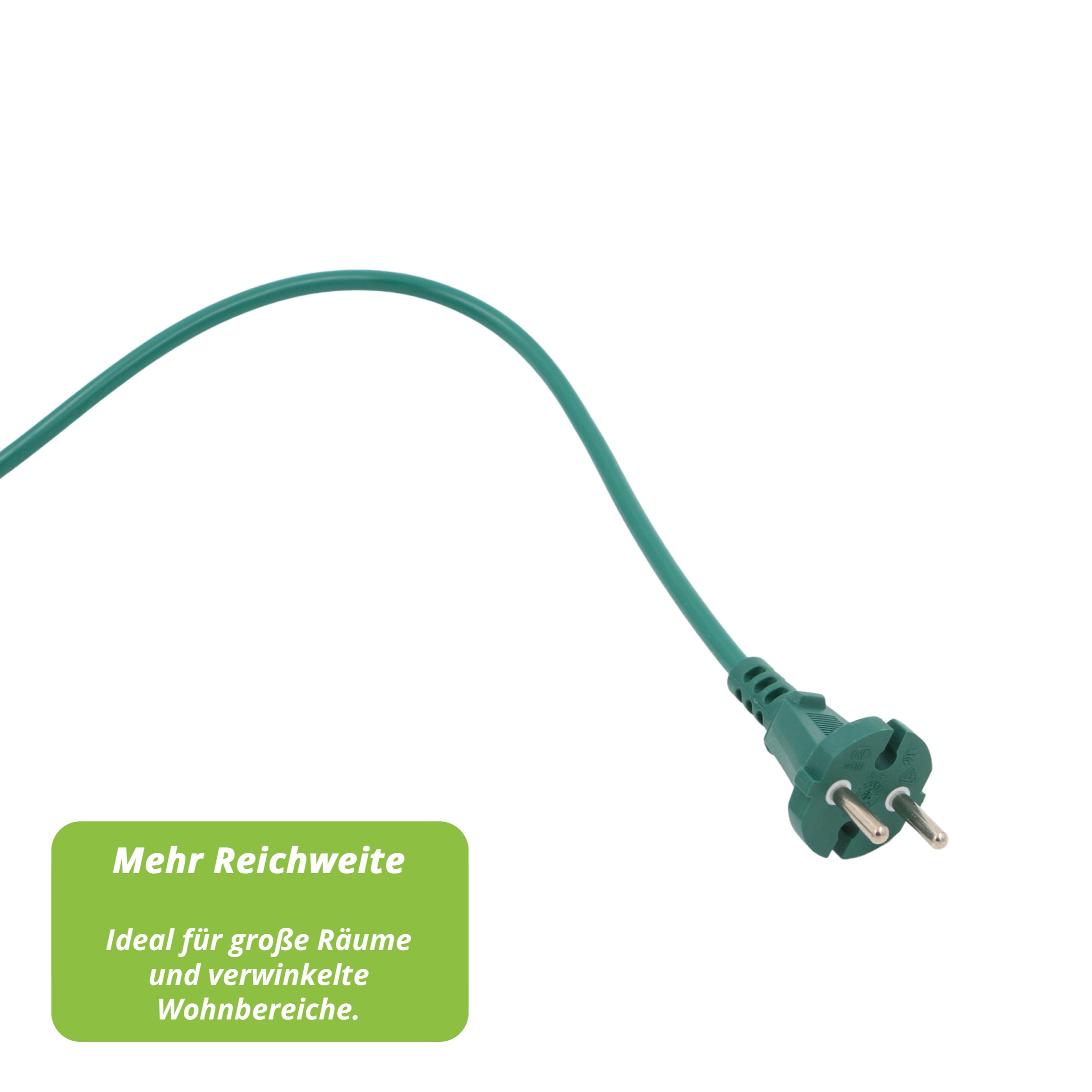 Kabel Stromkabel für Vorwerk Kobold VK 140 Staubsauger - Länge 10 Meter