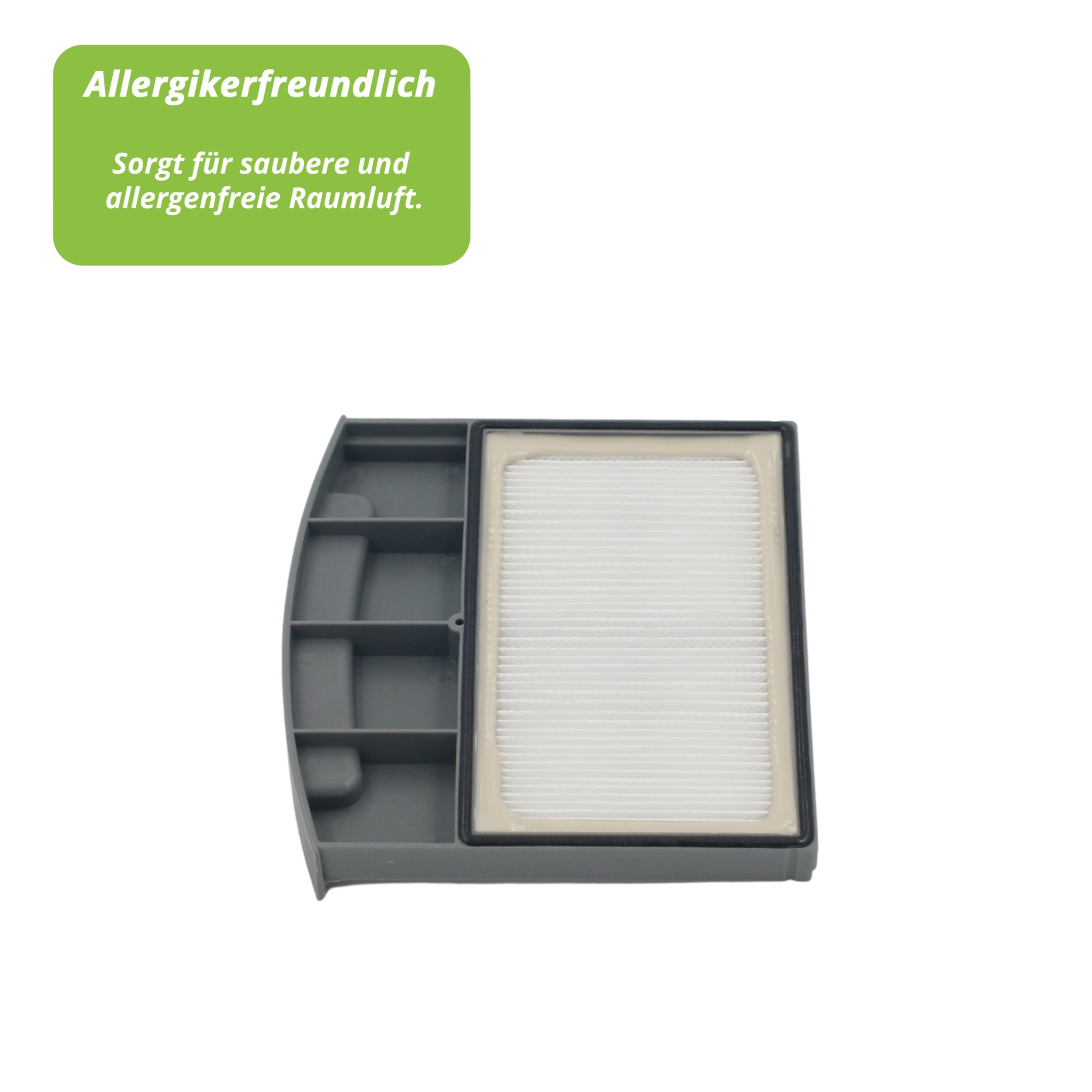 Hochwertiges Filterset Filterpatrone + HEPA Filter passend für Wetrok Monovac & Durovac 6/11, Lamellenfilter